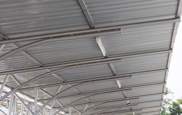 installing Bank Hey metal roofing